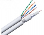 CAT5e and Coaxial Cable Multimedia Composite Cable